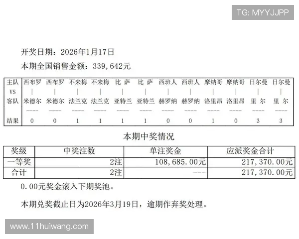 第十七期彩票开奖结果正式公布